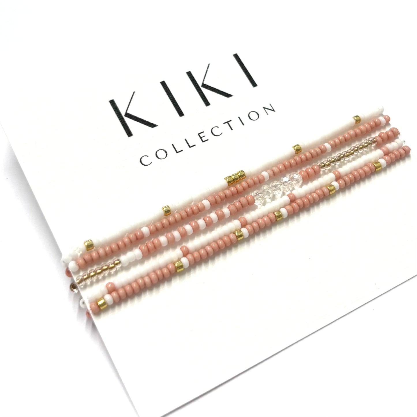 kiki Stax bracelet - 'Kiss + Tell'