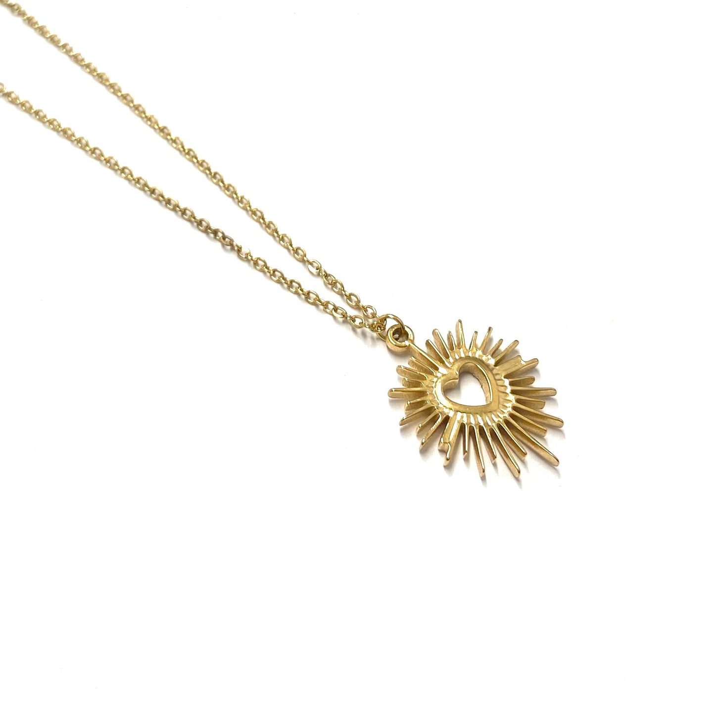kiki necklace - shining heart