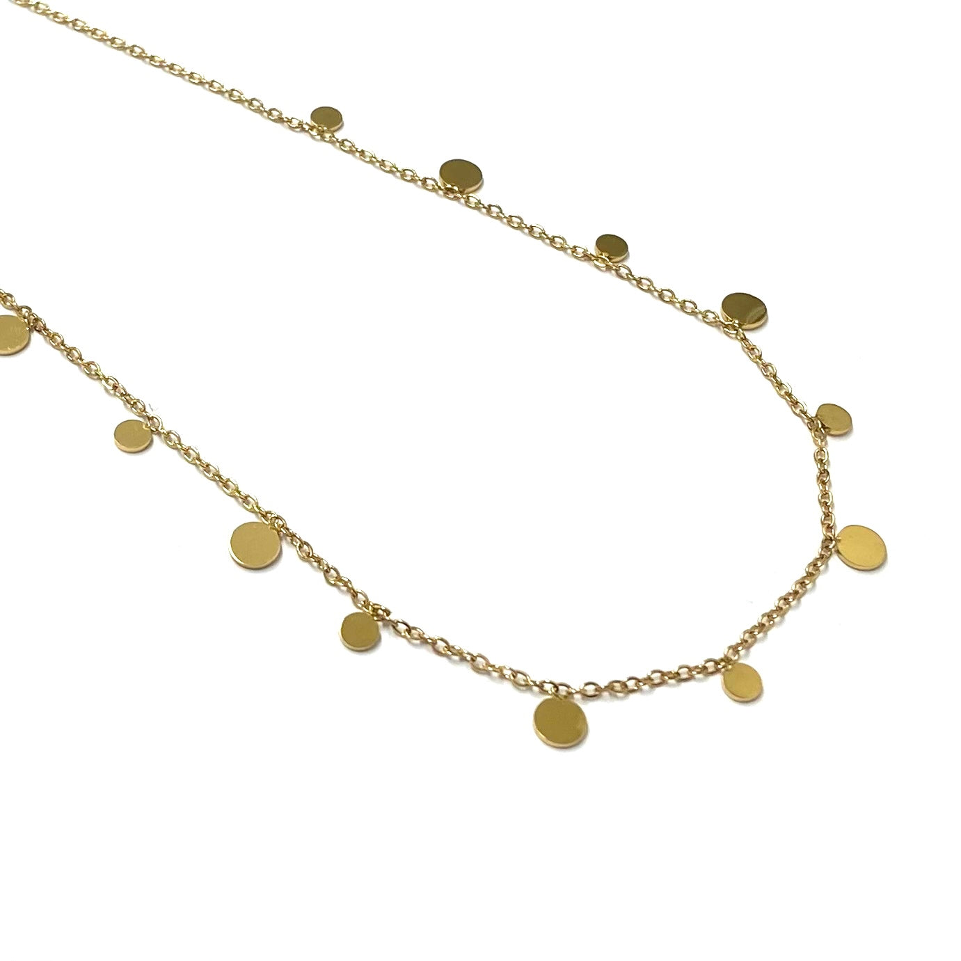 kiki necklace - circle discs