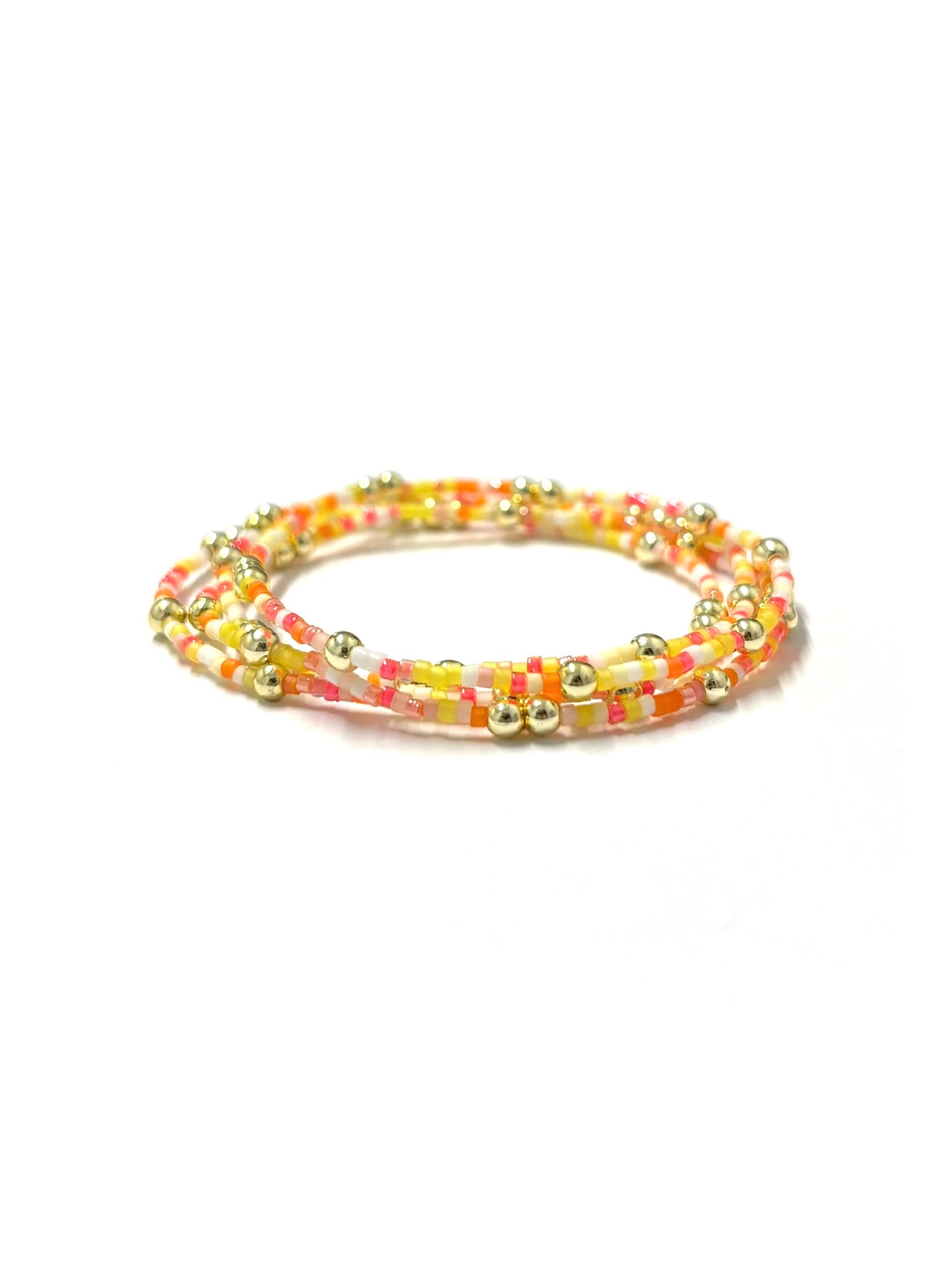 kiki Miyuki bracelet - 'Moroccan Sunset'