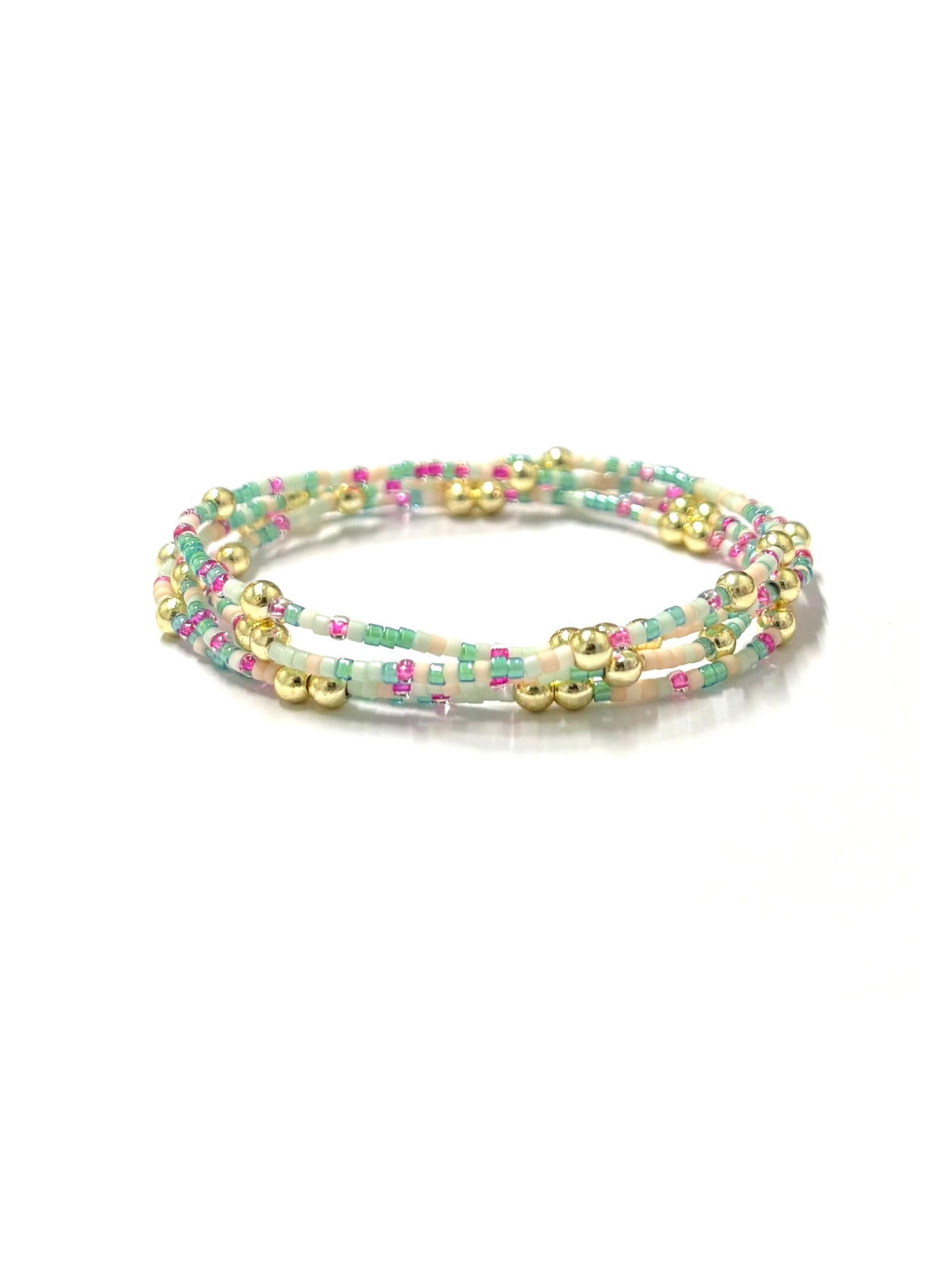 kiki Miyuki bracelet - 'Sorbet'