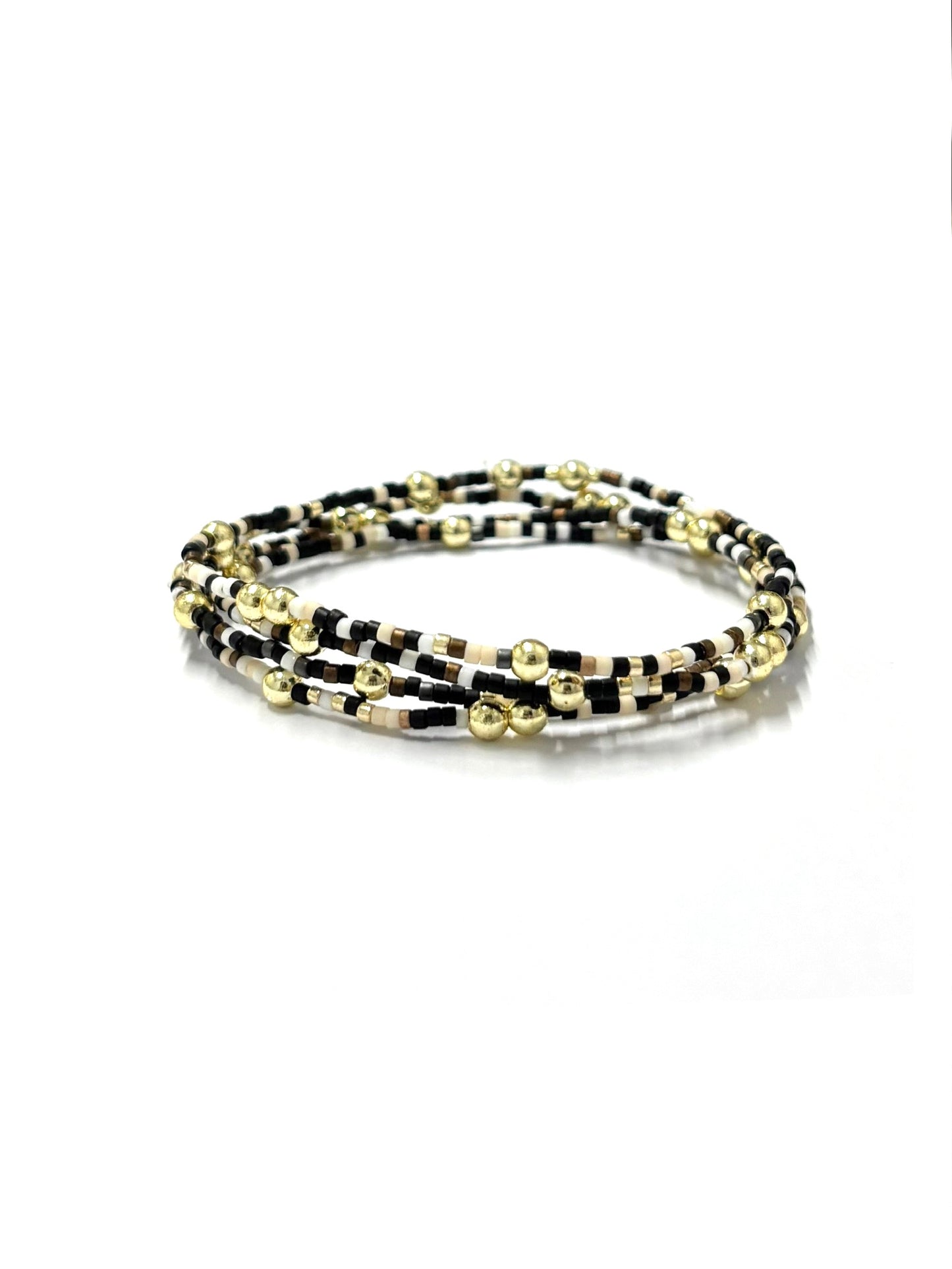kiki Miyuki bracelet - 'Wrought Iron'
