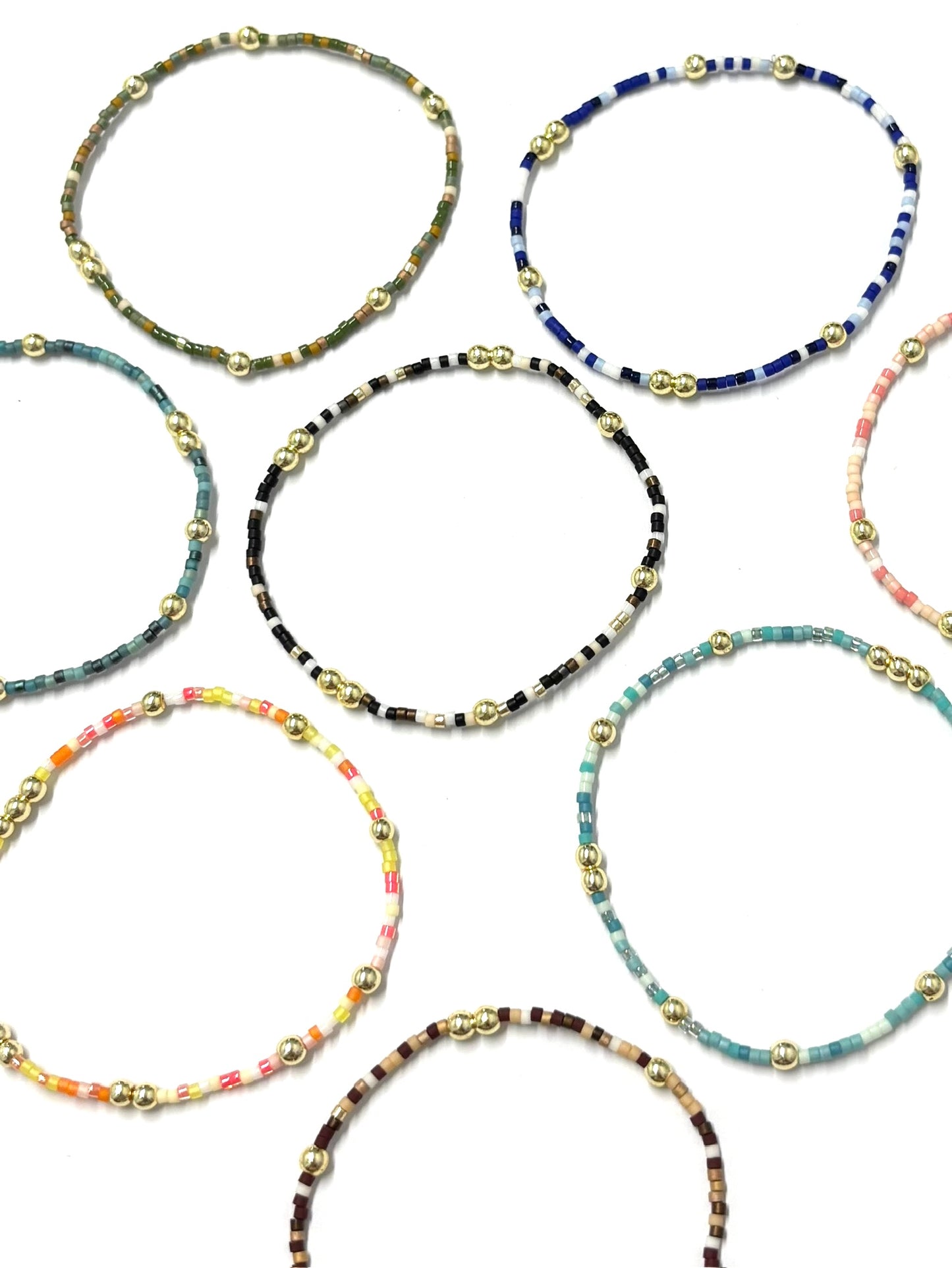 kiki Miyuki bracelet - 'Moroccan Sunset'