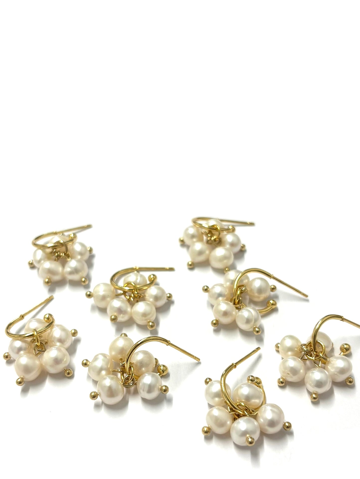 kiki Pearl Cluster earrings