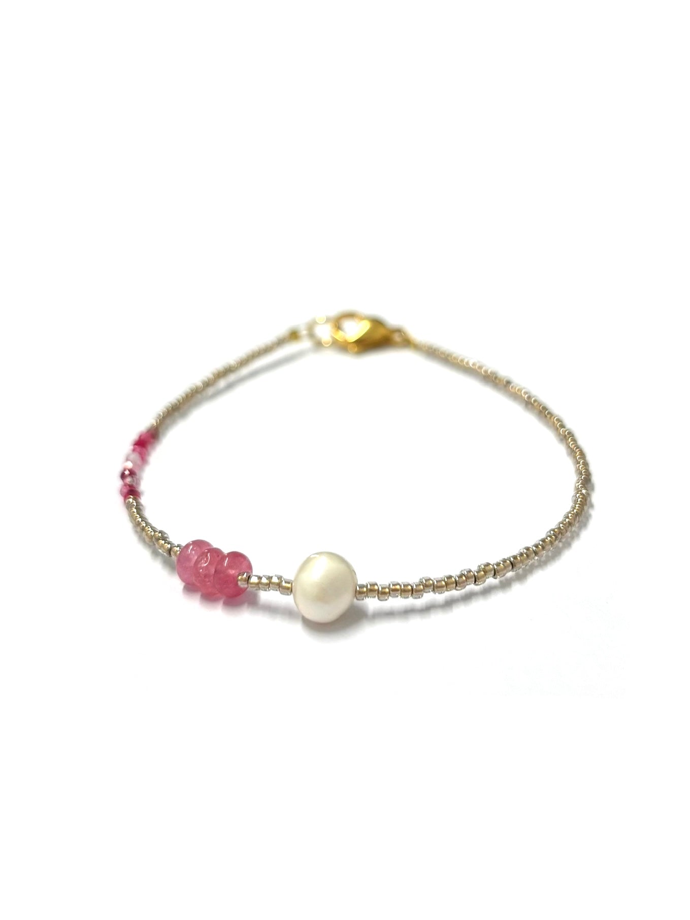 kiki bracelet - 'Pop of Pink' - size 1