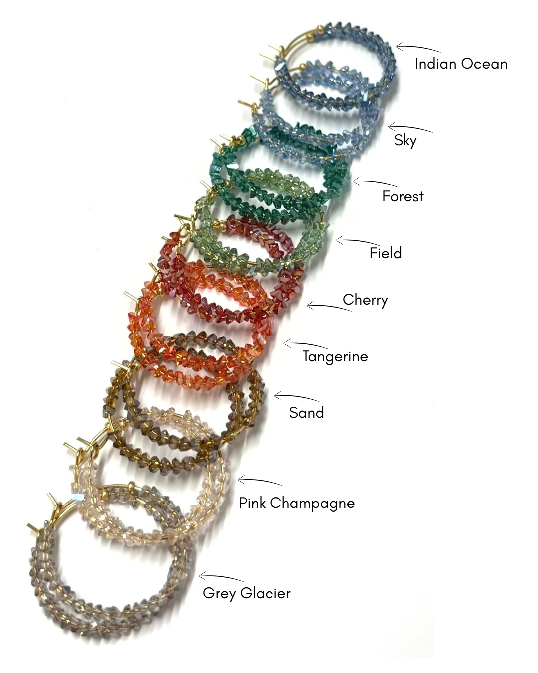 kiki small hoop Earrings