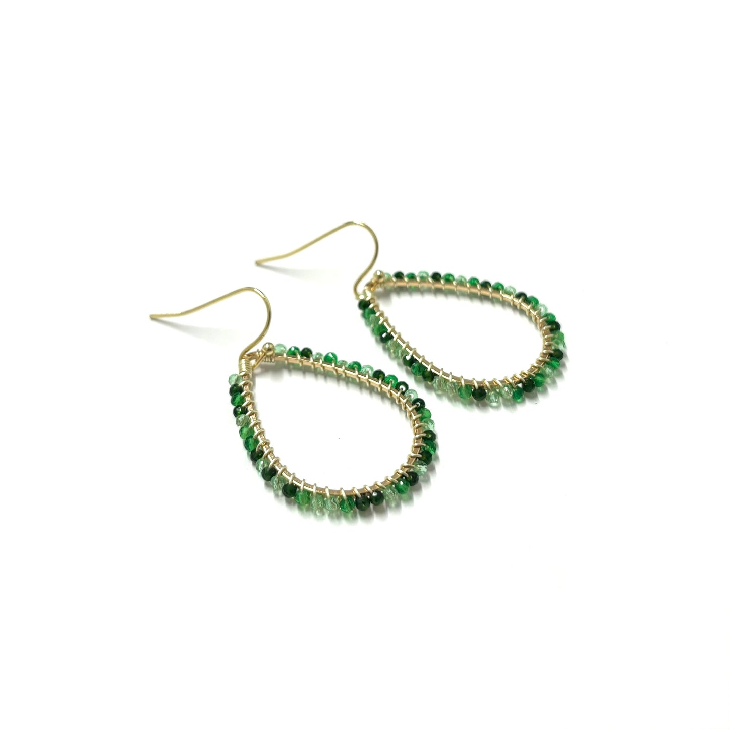 kiki Beaded earrings - Forest View