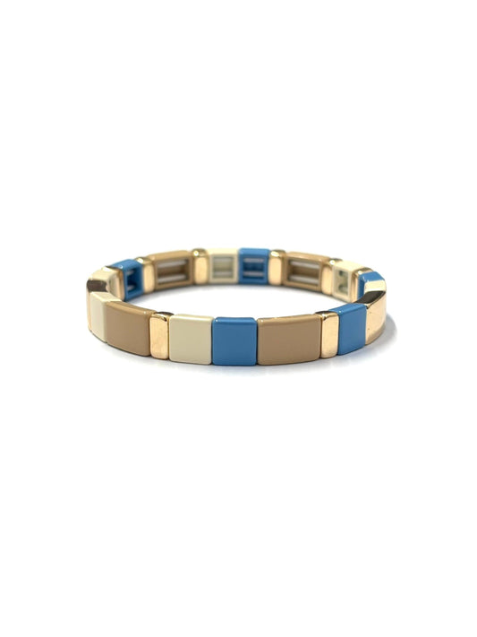kiki metal bracelet - 'Wisp of Blue'