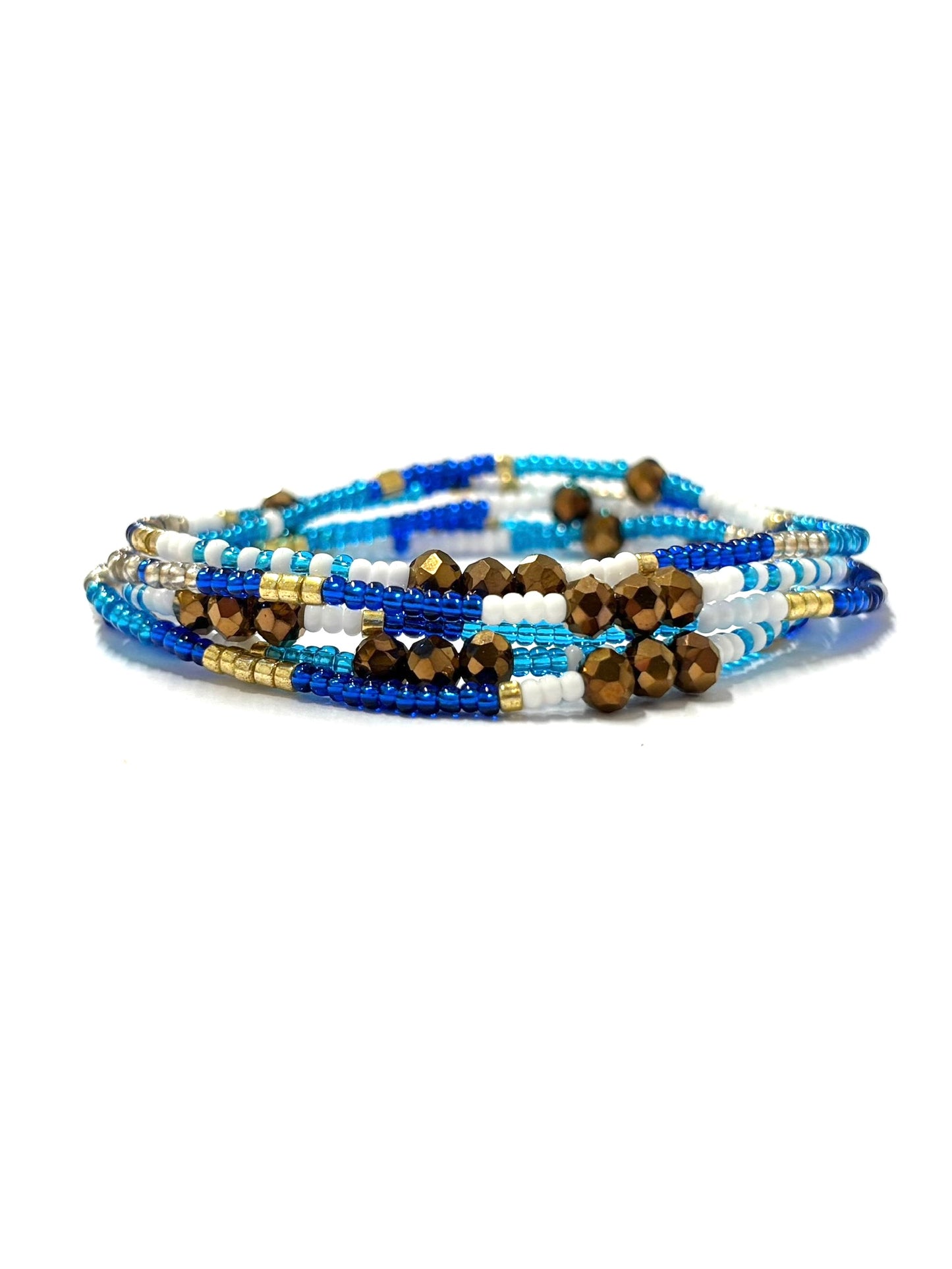 kiki single bracelet - 'Bronze Beach'