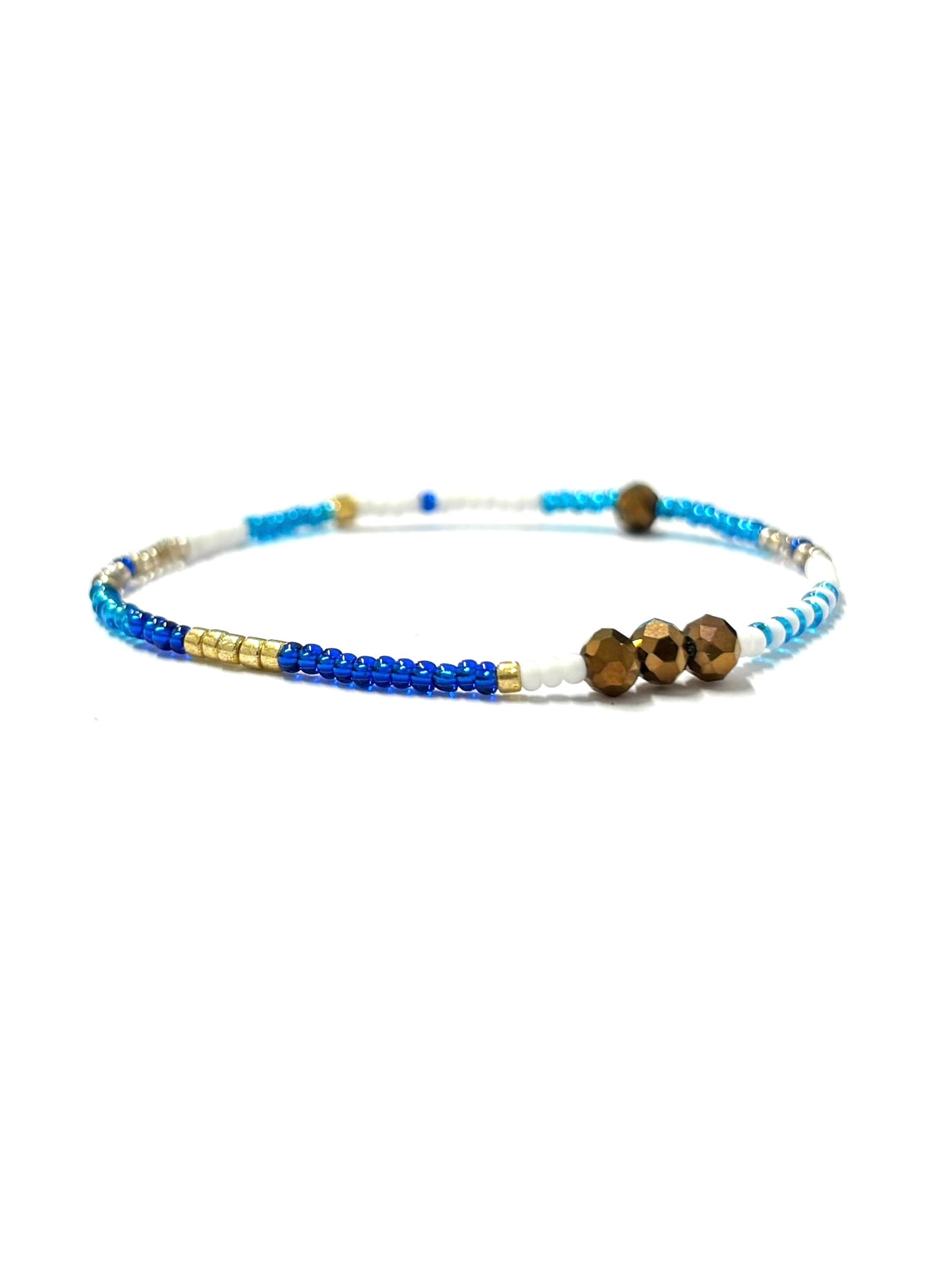 kiki single bracelet - 'Bronze Beach'
