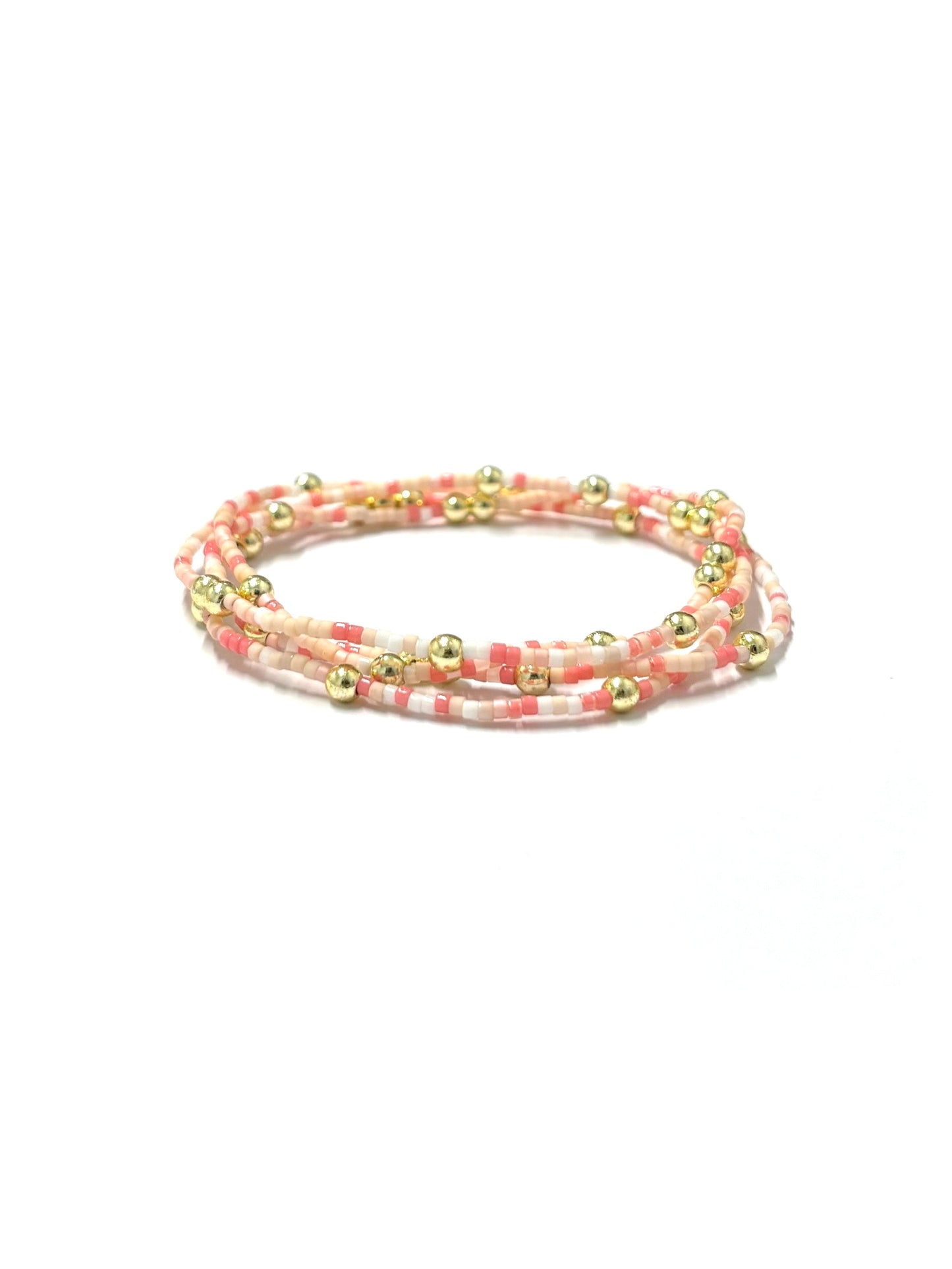 kiki Miyuki bracelet - 'Pretty in Pink'