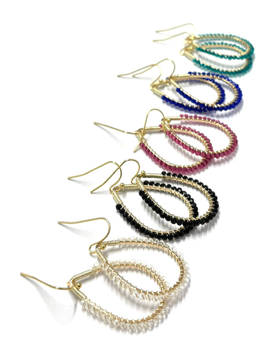 kiki Beaded earrings - Large