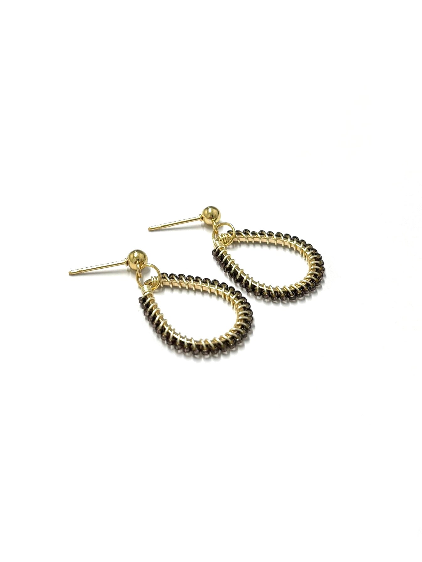 kiki Beaded earrings - Cocoa