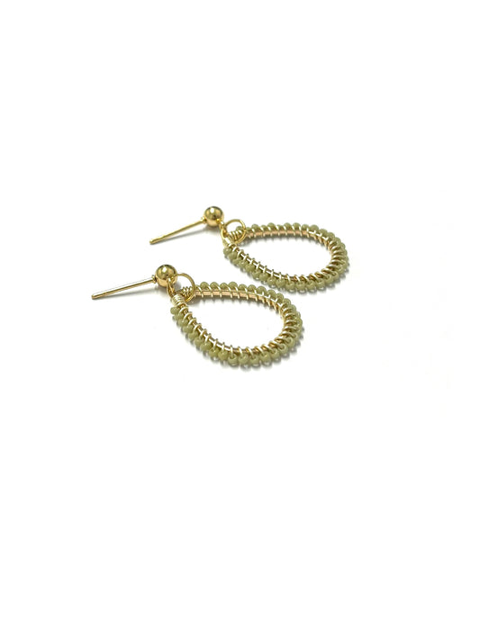 kiki Beaded earrings - Cactus