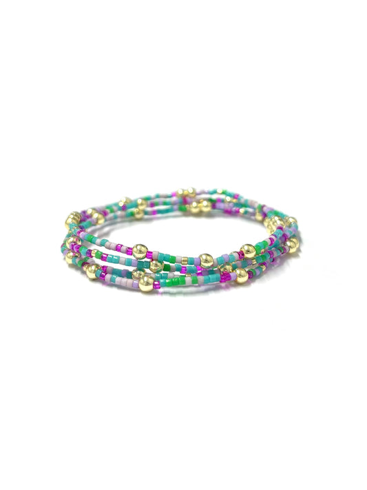 kiki Miyuki bracelet - 'Sprinkles on the Cake'