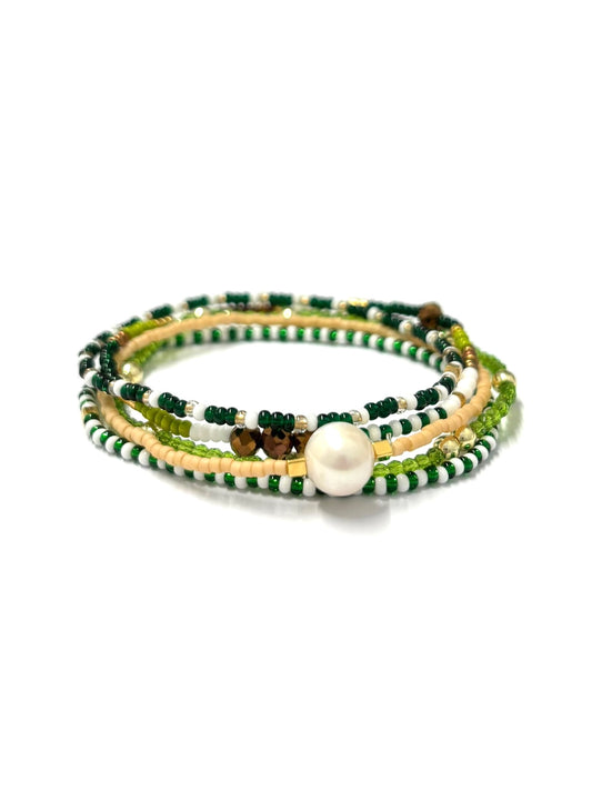 kiki Bracelet stack - 'Sahara'