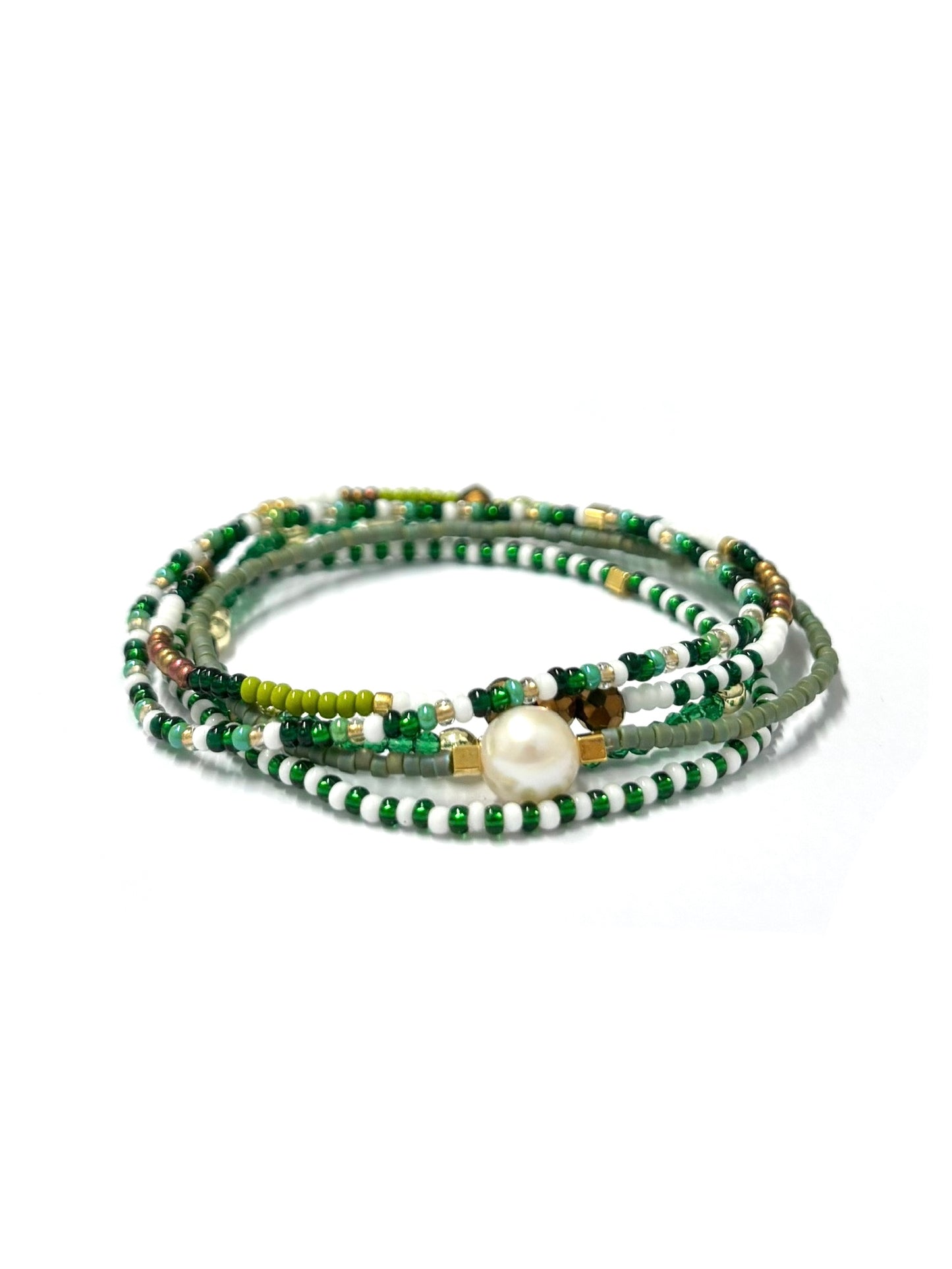 kiki Bracelet stack - 'Rumble in the Jungle'