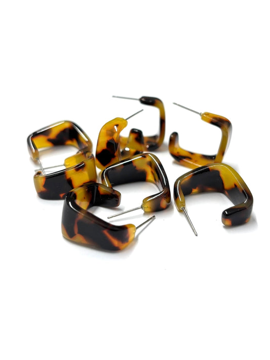 kiki Acrylic Hoop - Tiger Landing