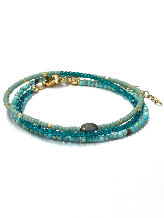 kiki 3 wrap bracelet