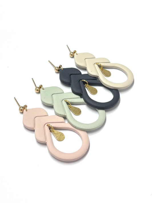 kiki clay earrings