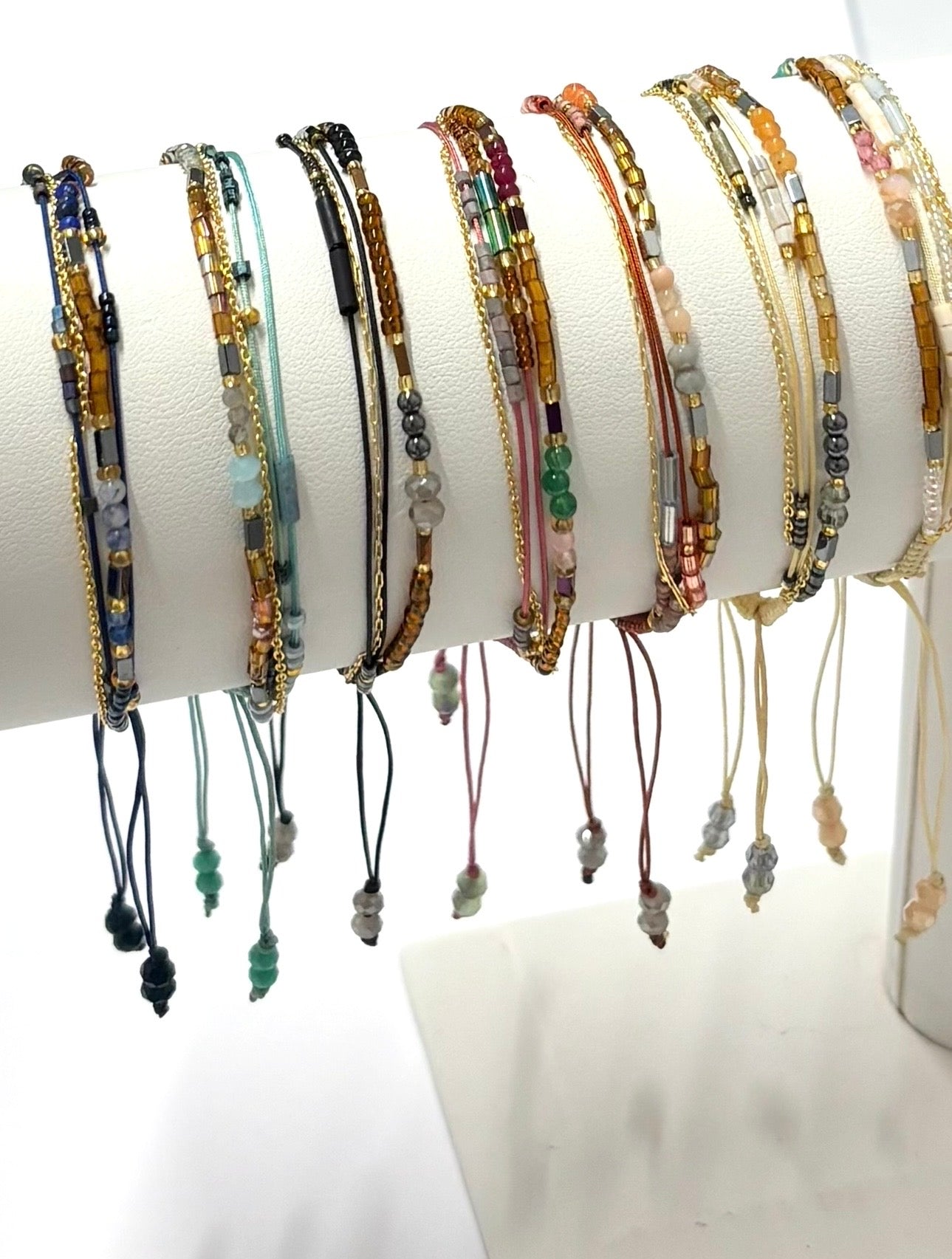 kiki string Beaded bracelet